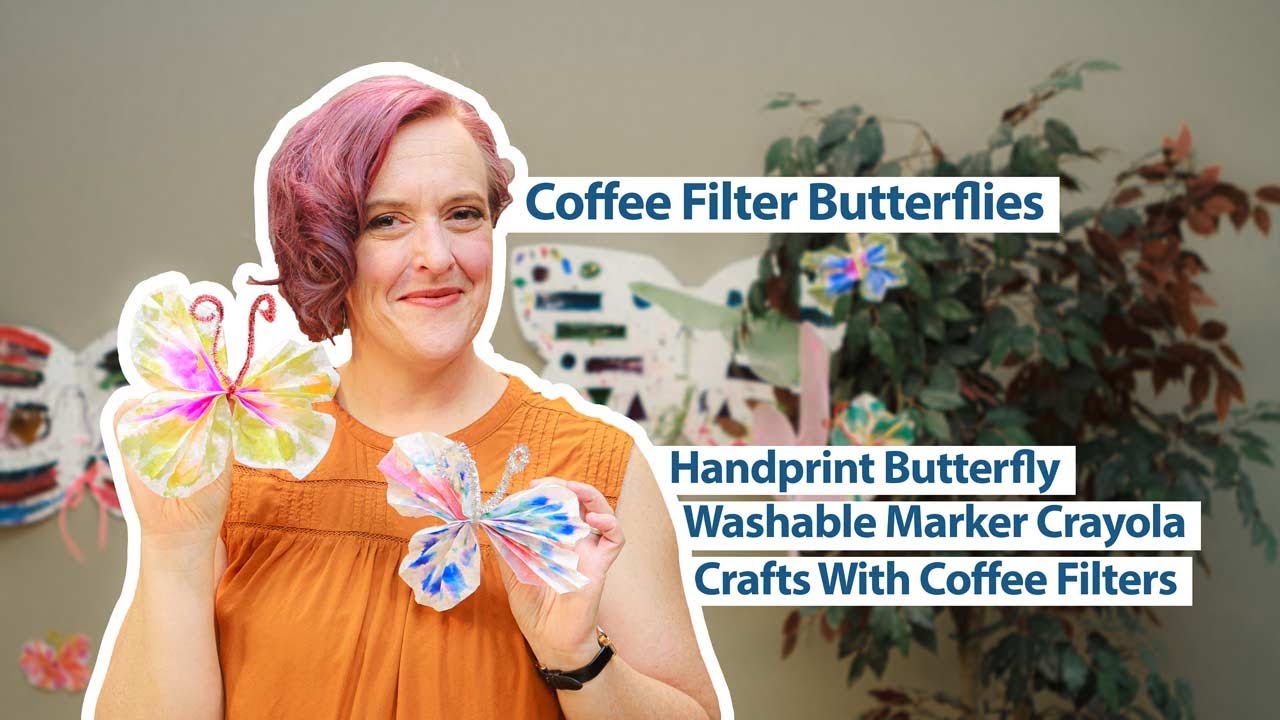 Coffee Filter Butterflies
