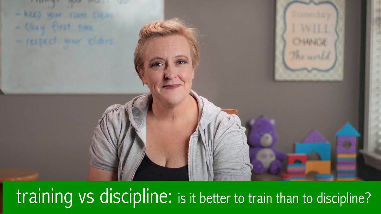 Training vs Discipline: what is best for your child?