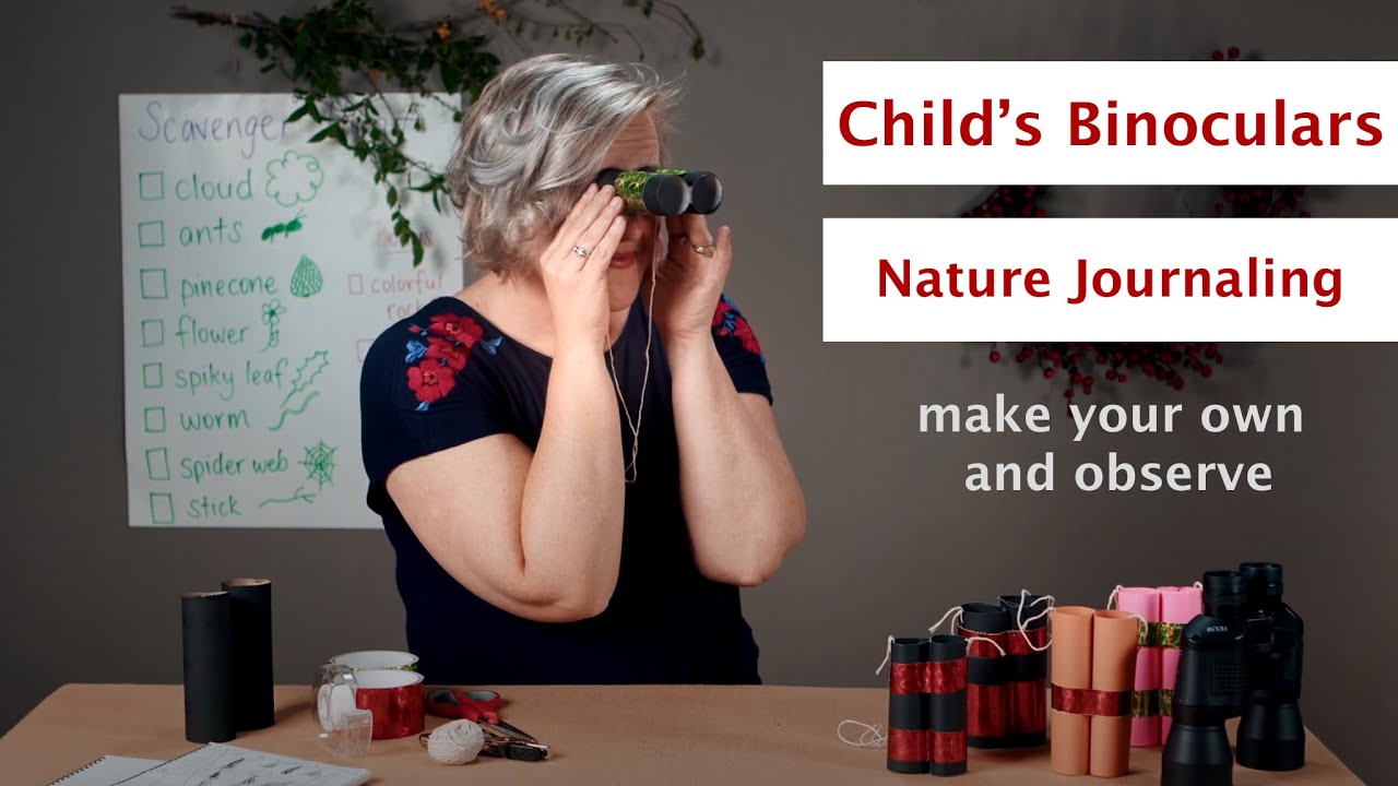 Child’s Binoculars: Nature Journaling