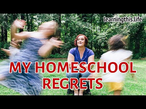 My homeschool regrets